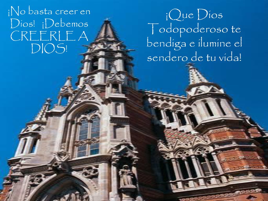 ¡Que Dios Todopoderoso te bendiga e ilumine el sendero de tu vida!