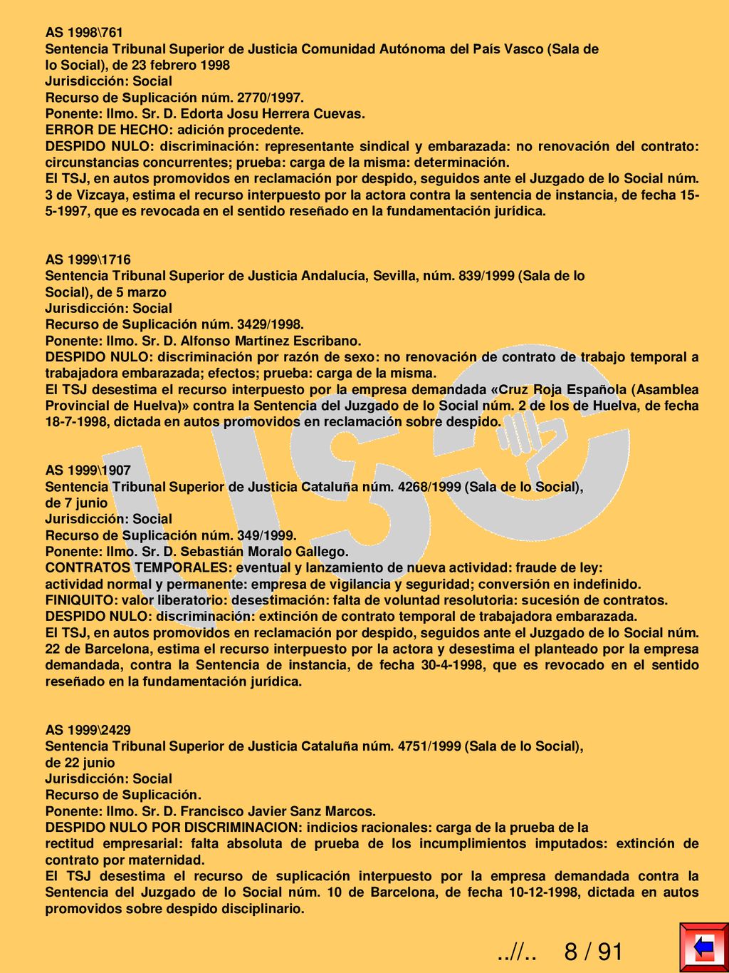 AS 1998\761 Sentencia Tribunal Superior de Justicia Comunidad Autónoma del País Vasco (Sala de. lo Social), de 23 febrero