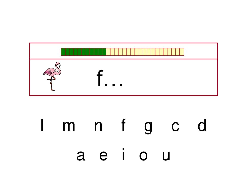 f… l m n f g c d a e i o u