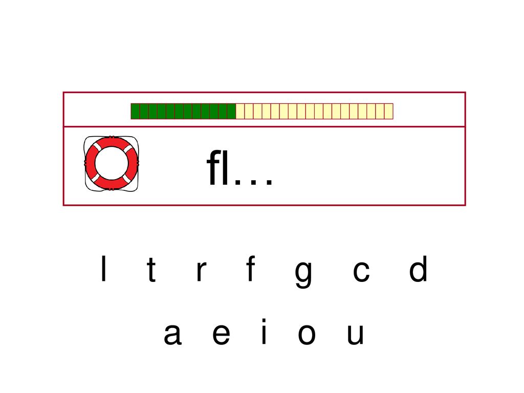 fl… l t r f g c d a e i o u