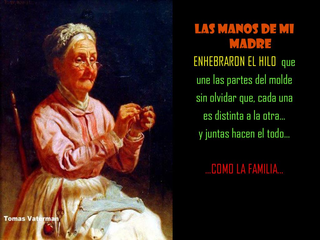 une las partes del molde sin olvidar que, cada una