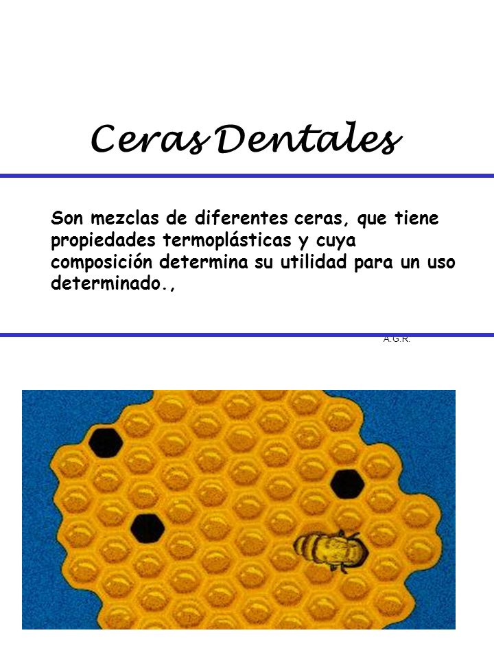 Ceras Dentales