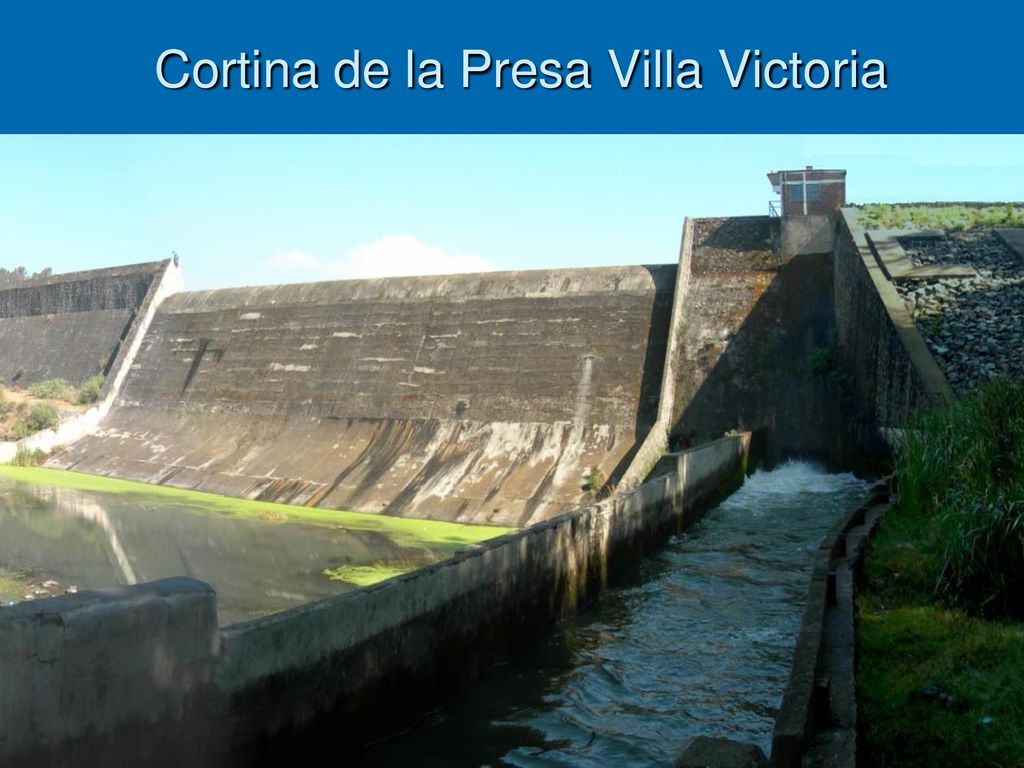 Cortina de la Presa Villa Victoria