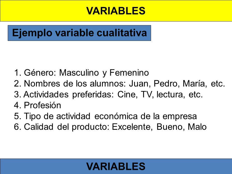 Ejemplo variable cualitativa