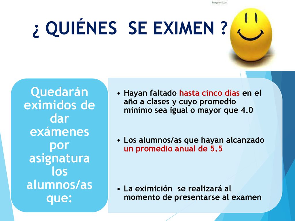 Quedarán eximidos de dar exámenes por asignatura los alumnos/as que: