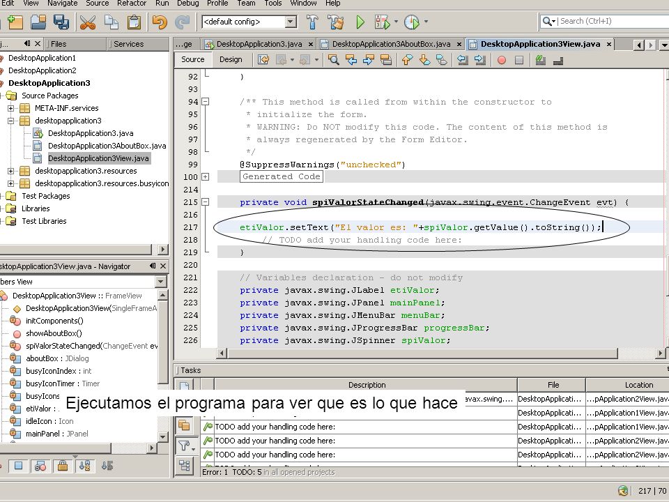 Ejecutamos el programa para ver que es lo que hace