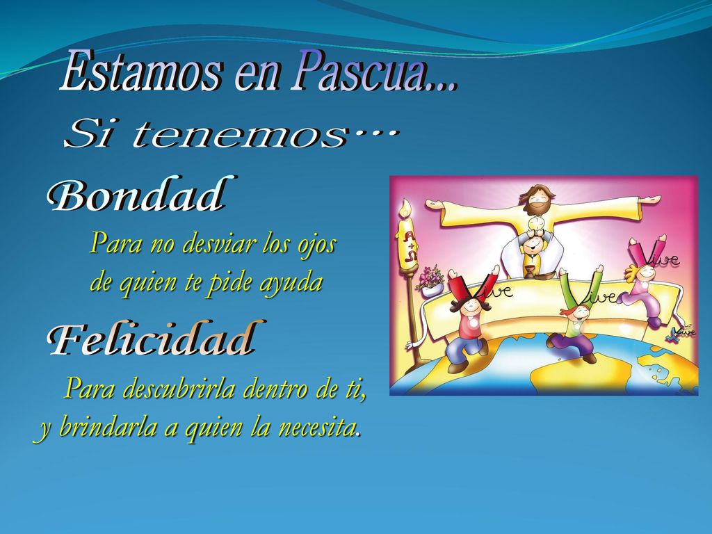 Estamos en Pascua... Para no desviar los ojos de quien te pide ayuda