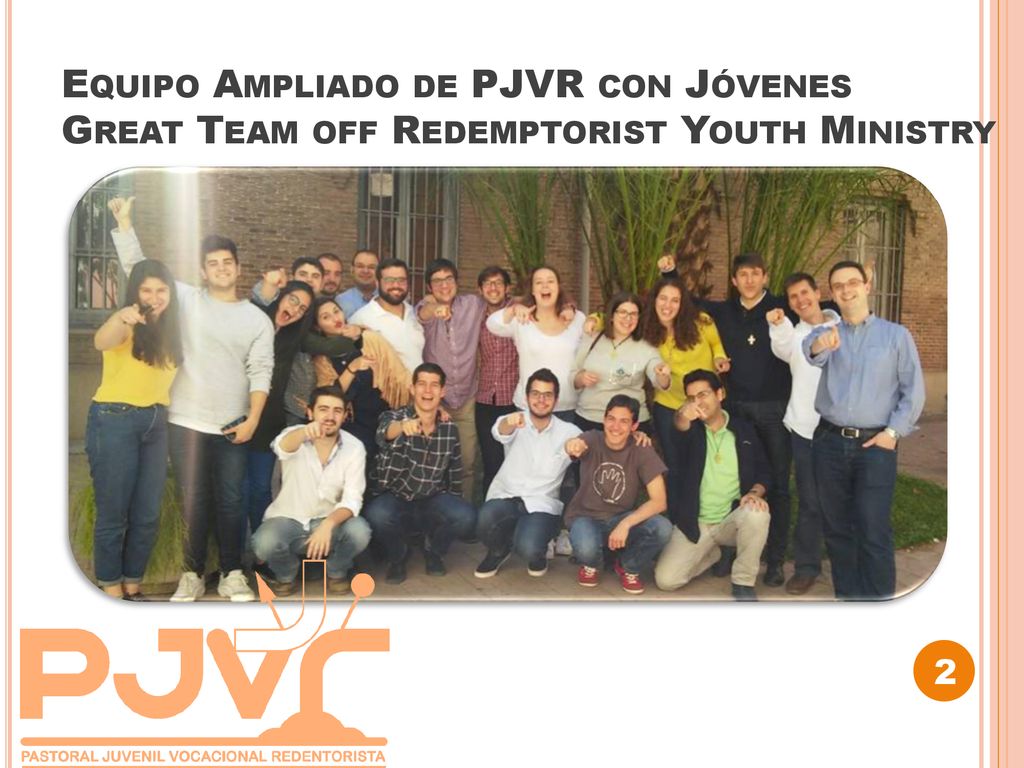 Equipo Ampliado de PJVR con Jóvenes Great Team off Redemptorist Youth Ministry