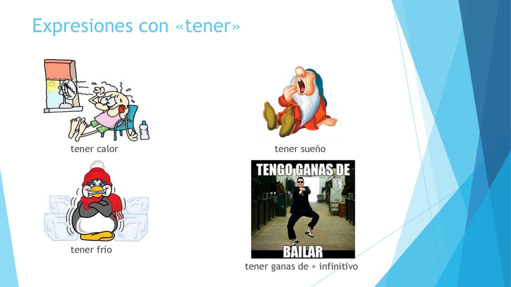 Expresiones con tener ppt descargar