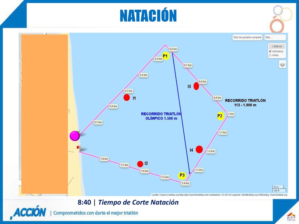 natación 8:40 | Tiempo de Corte Natación
