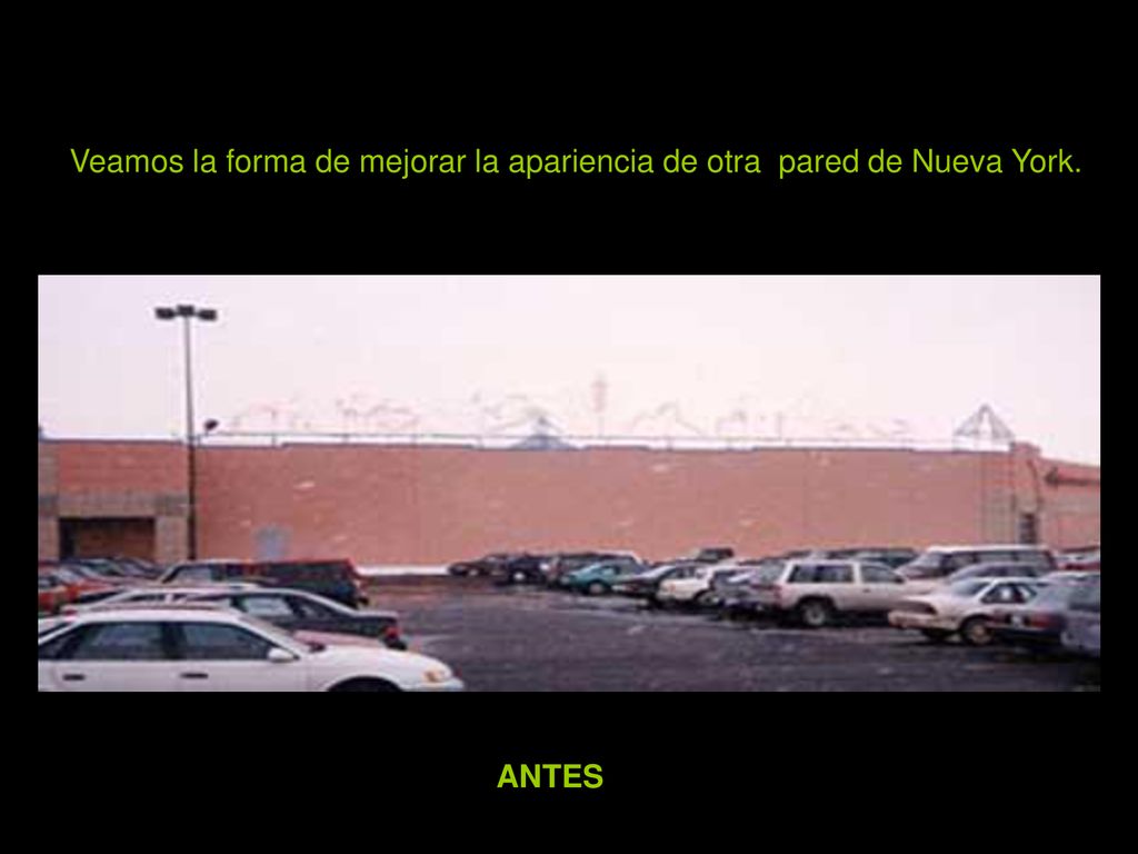 Veamos la forma de mejorar la apariencia de otra pared de Nueva York.