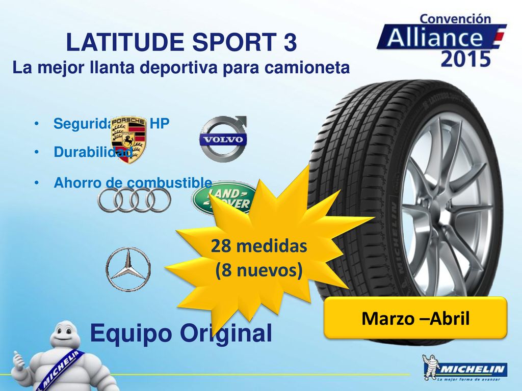 LATITUDE SPORT 3 La mejor llanta deportiva para camioneta