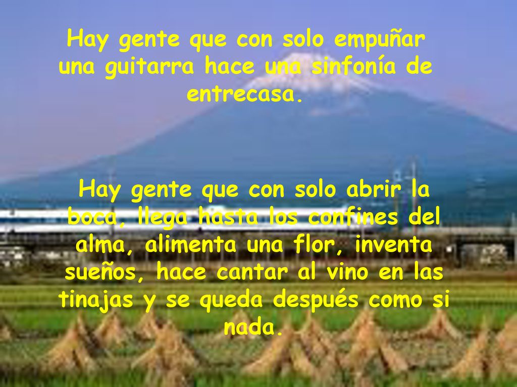 Hay gente que con solo empuñar una guitarra hace una sinfonía de entrecasa.