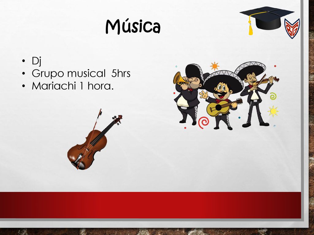 Música Dj Grupo musical 5hrs Mariachi 1 hora. 11/22/2018 8:32 PM