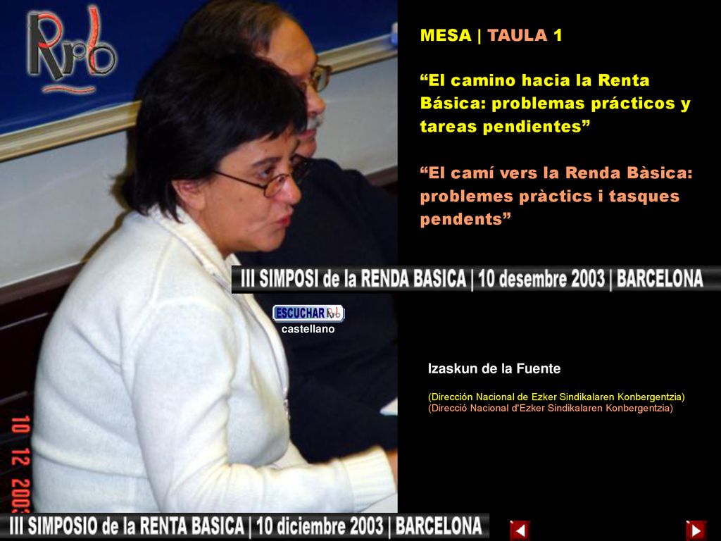 El camí vers la Renda Bàsica: problemes pràctics i tasques pendents