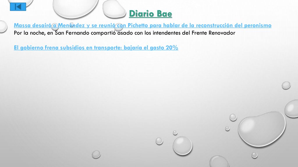 Diario Bae Massa desairó a Menéndez y se reunió con Pichetto para hablar de la reconstrucción del peronismo.