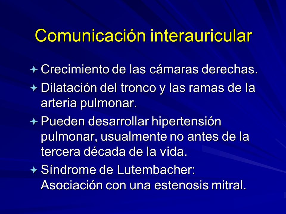 Comunicación interauricular