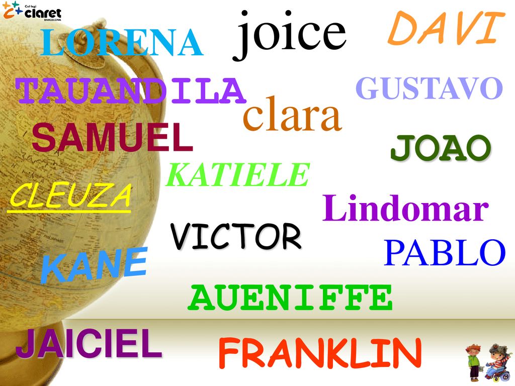 joice clara DAVI TAUANDILA JOAO AUENIFFE LORENA SAMUEL Lindomar PABLO