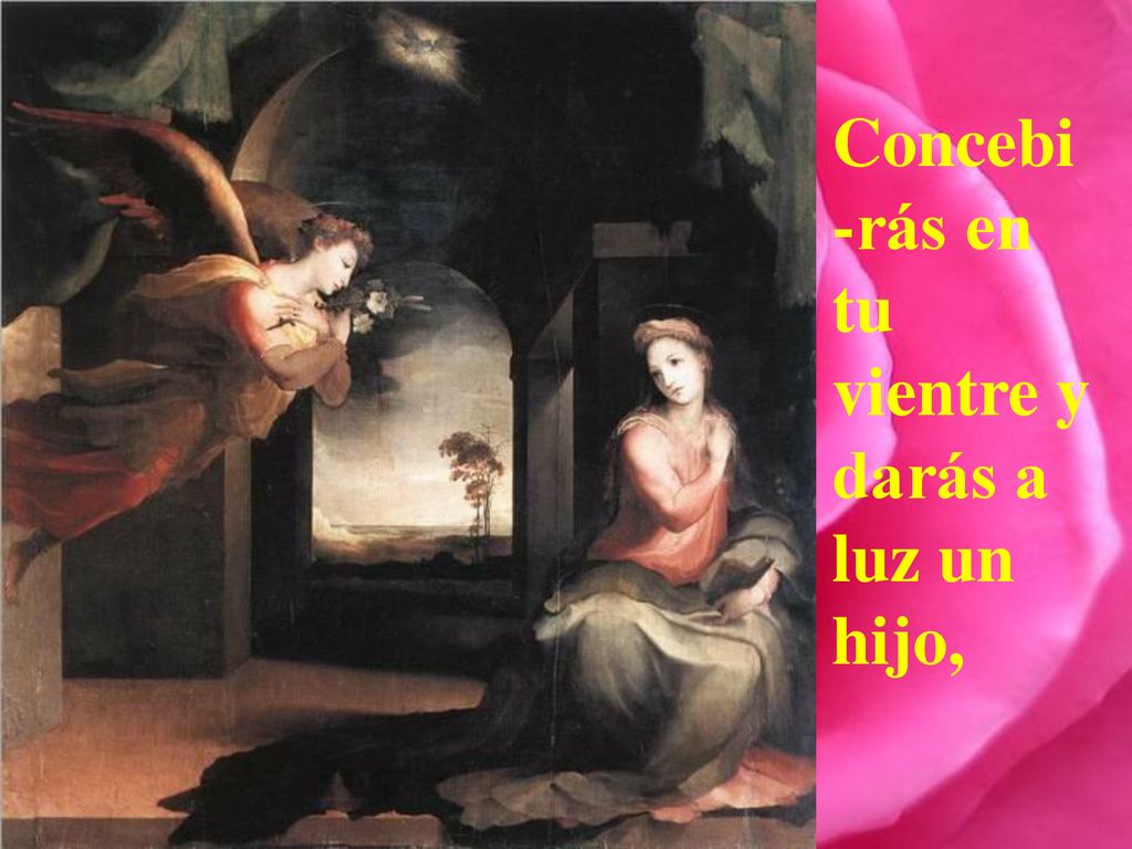 Concebi-rás en tu vientre y darás a luz un hijo,