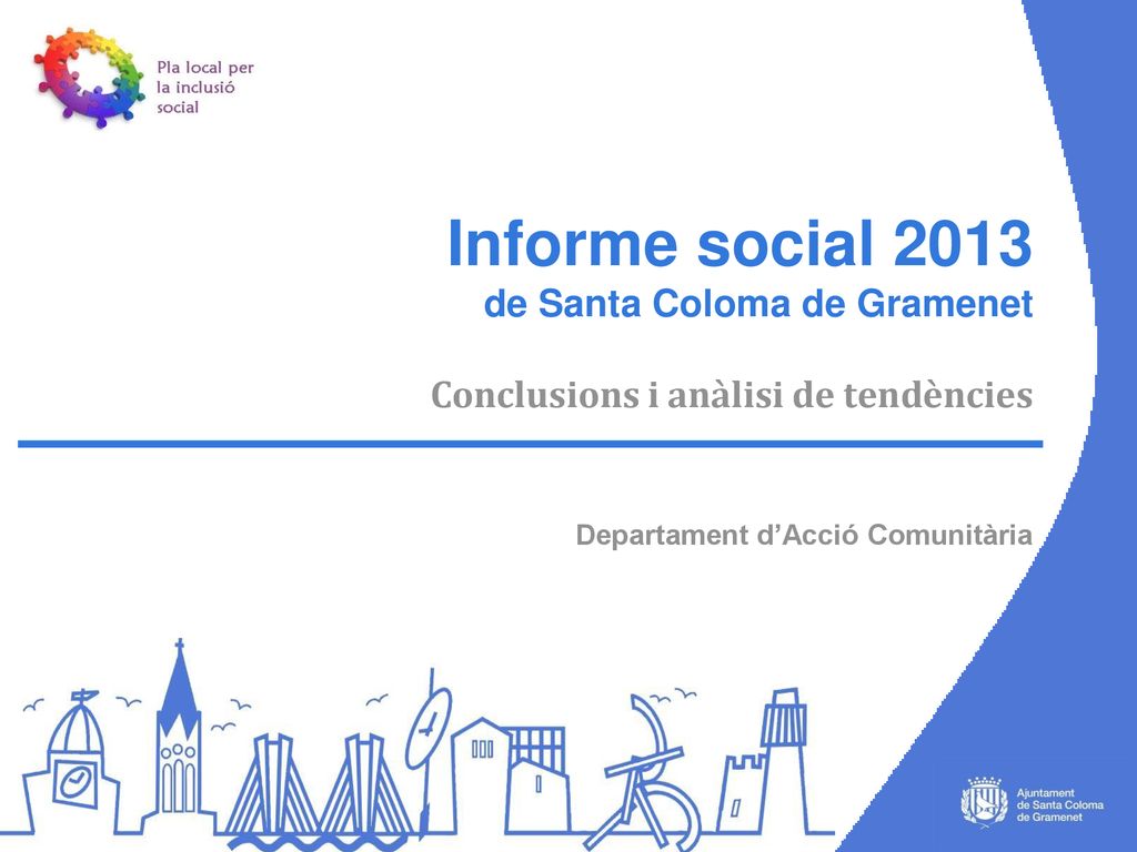 Informe social 2013 de Santa Coloma de Gramenet Conclusions i anàlisi de tendències