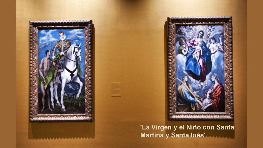 La Virgen y el Niño con Santa Martina y Santa Inés