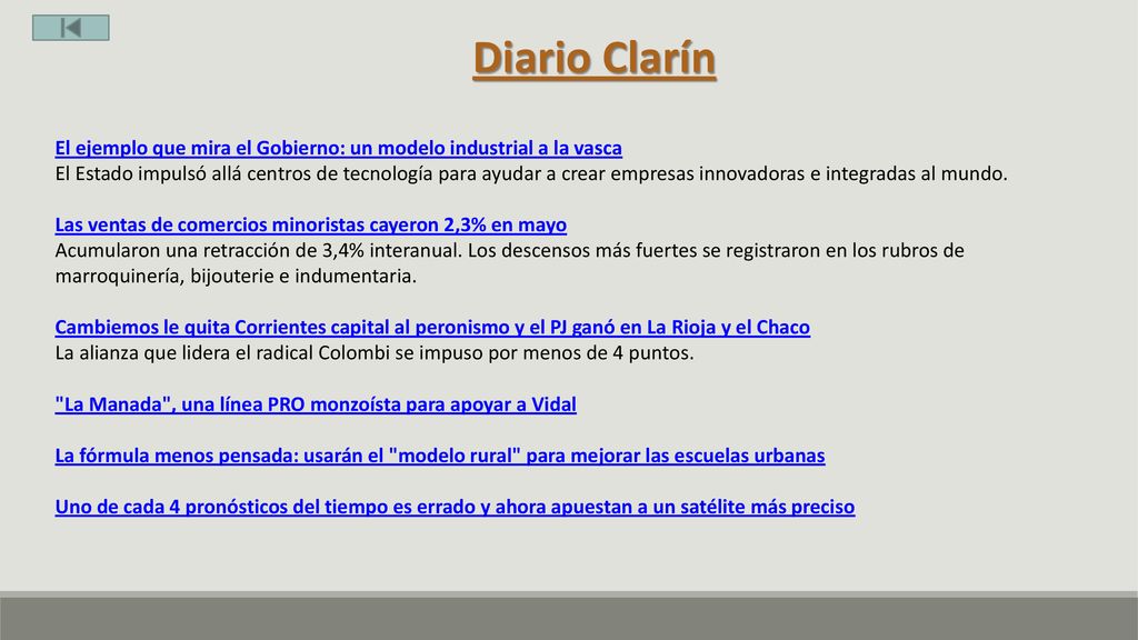 Diario Clarín El ejemplo que mira el Gobierno: un modelo industrial a la vasca.