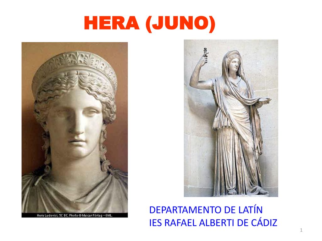 HERA (JUNO) DEPARTAMENTO DE LATÍN IES RAFAEL ALBERTI DE CÁDIZ