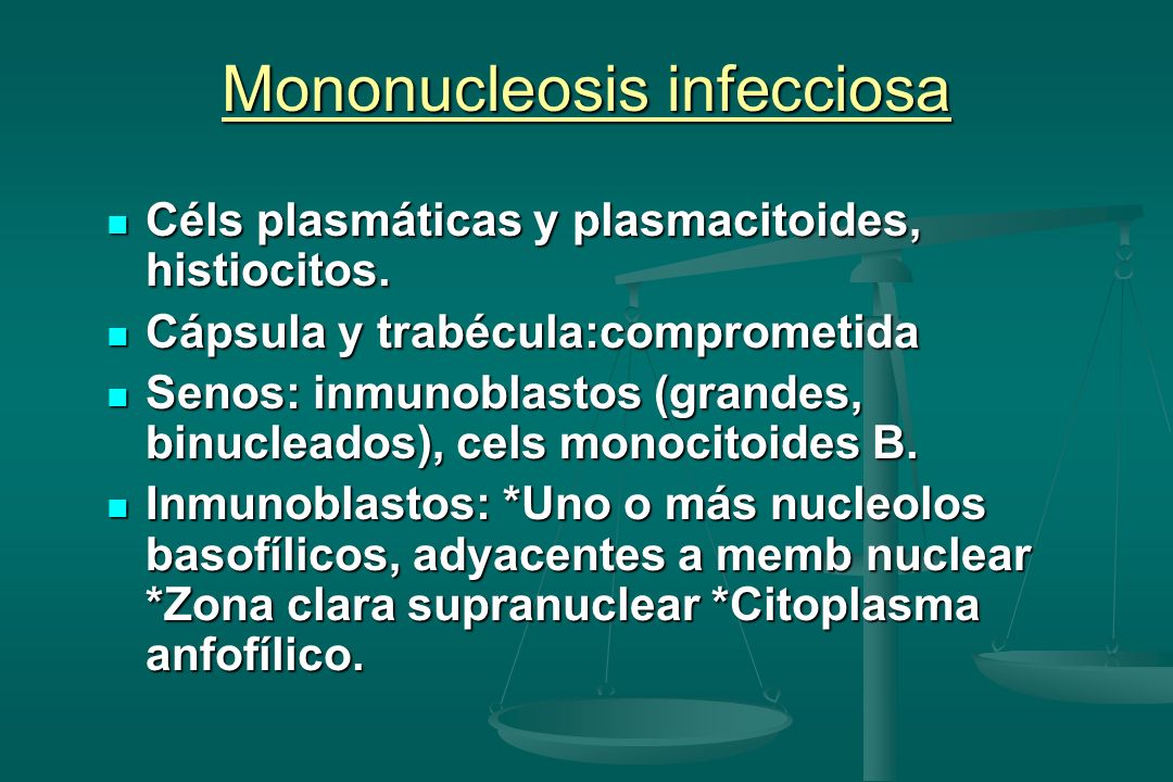 Mononucleosis infecciosa