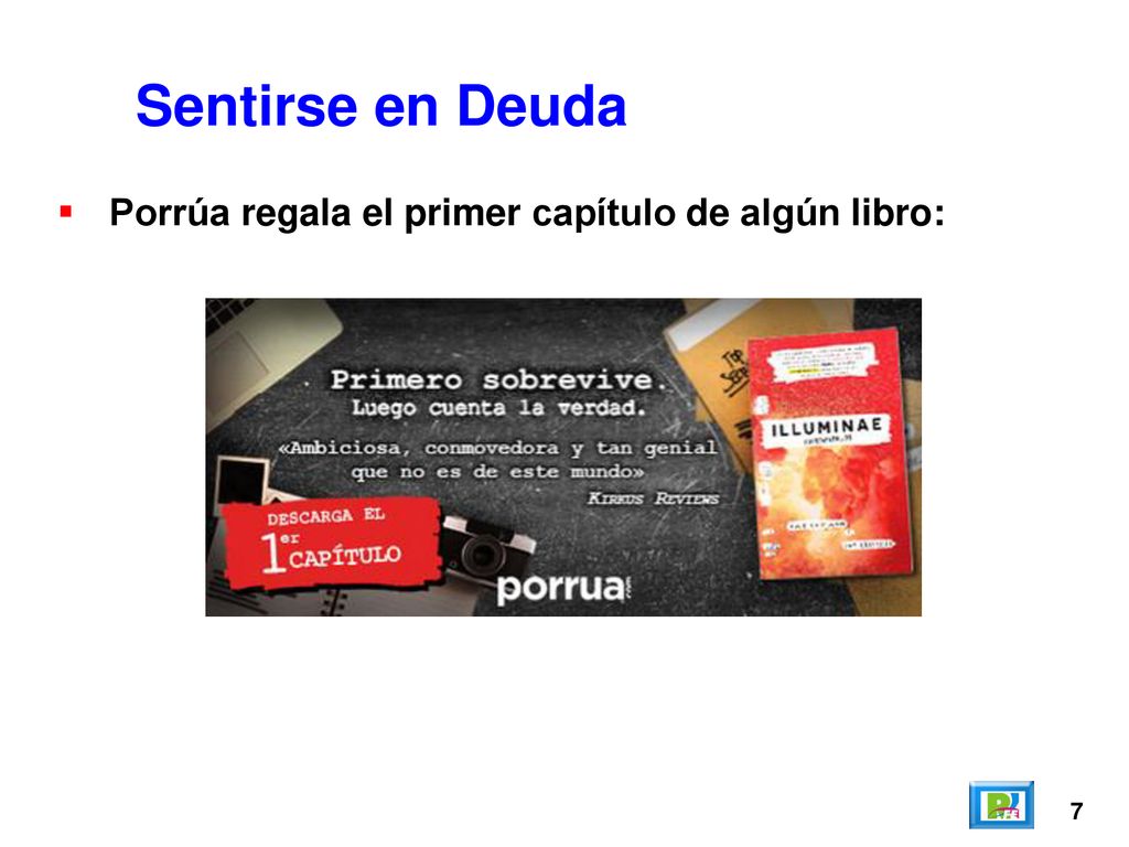 Sentirse en Deuda Porrúa regala el primer capítulo de algún libro: 7