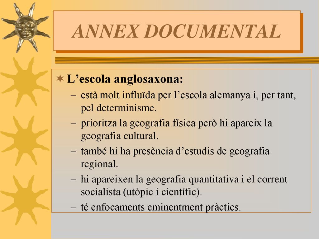 ANNEX DOCUMENTAL L’escola anglosaxona: