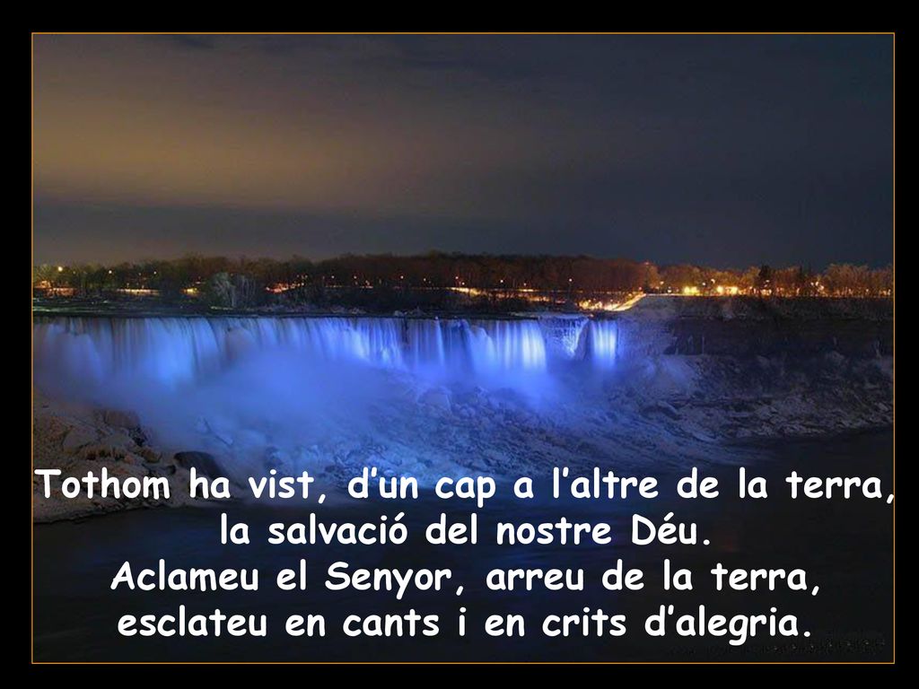 Tothom ha vist, d’un cap a l’altre de la terra,