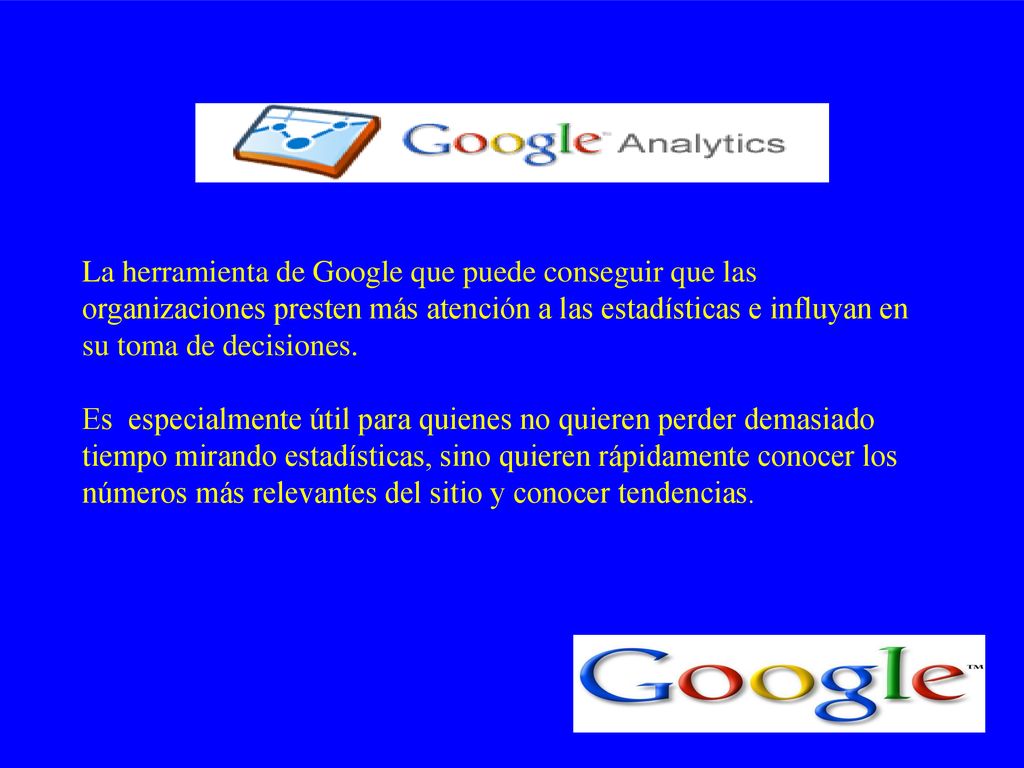 La herramienta de Google que puede conseguir que las organizaciones presten más atención a las estadísticas e influyan en su toma de decisiones.
