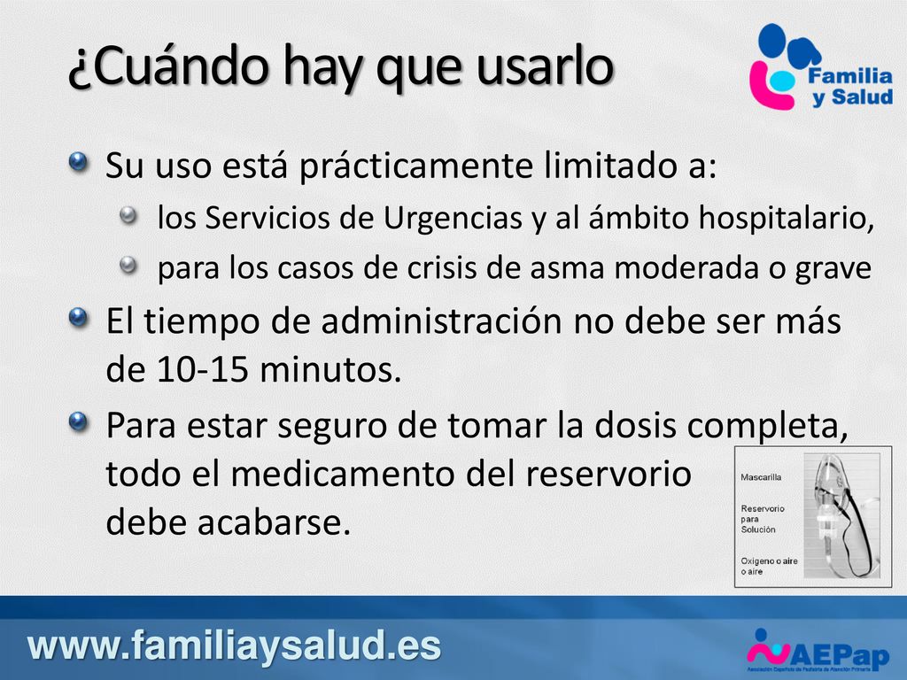¿Cuándo hay que usarlo Su uso está prácticamente limitado a: