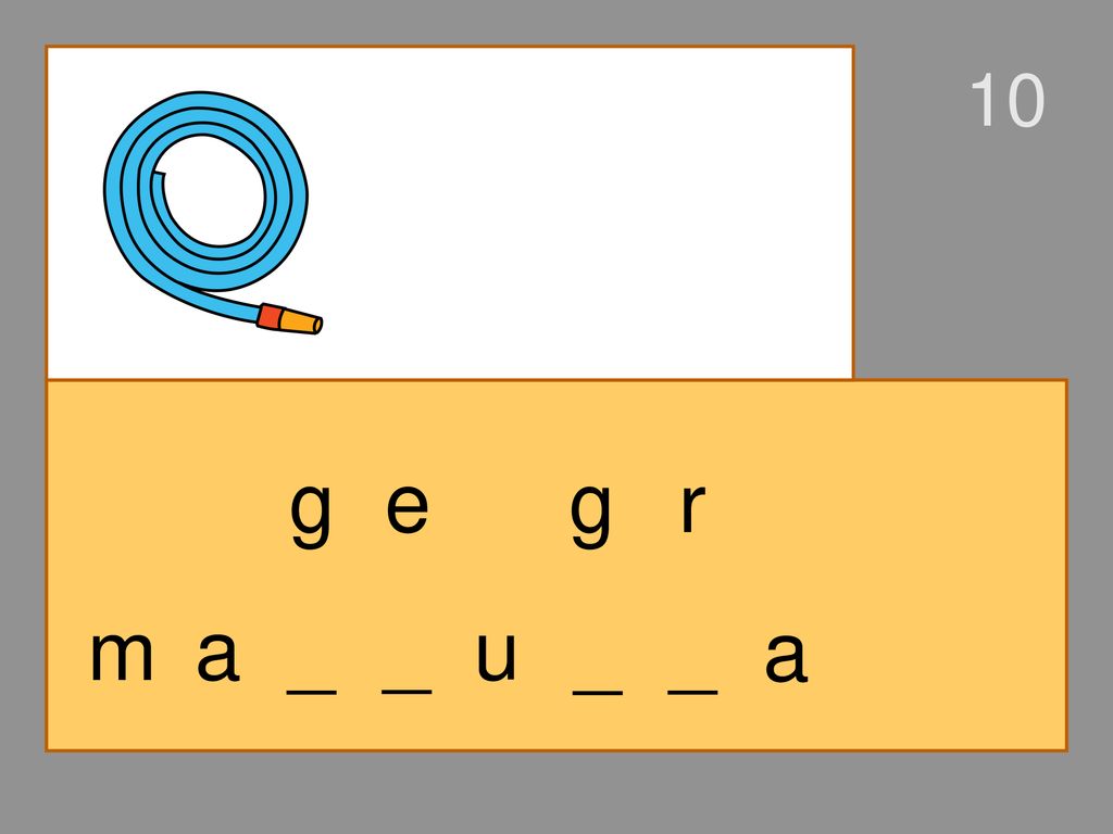 10 g e g r m a _ _ u _ _ a