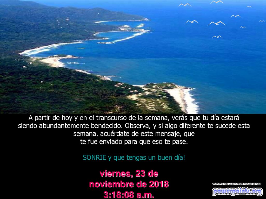 viernes, 23 de noviembre de 2018viernes, 23 de noviembre de 2018