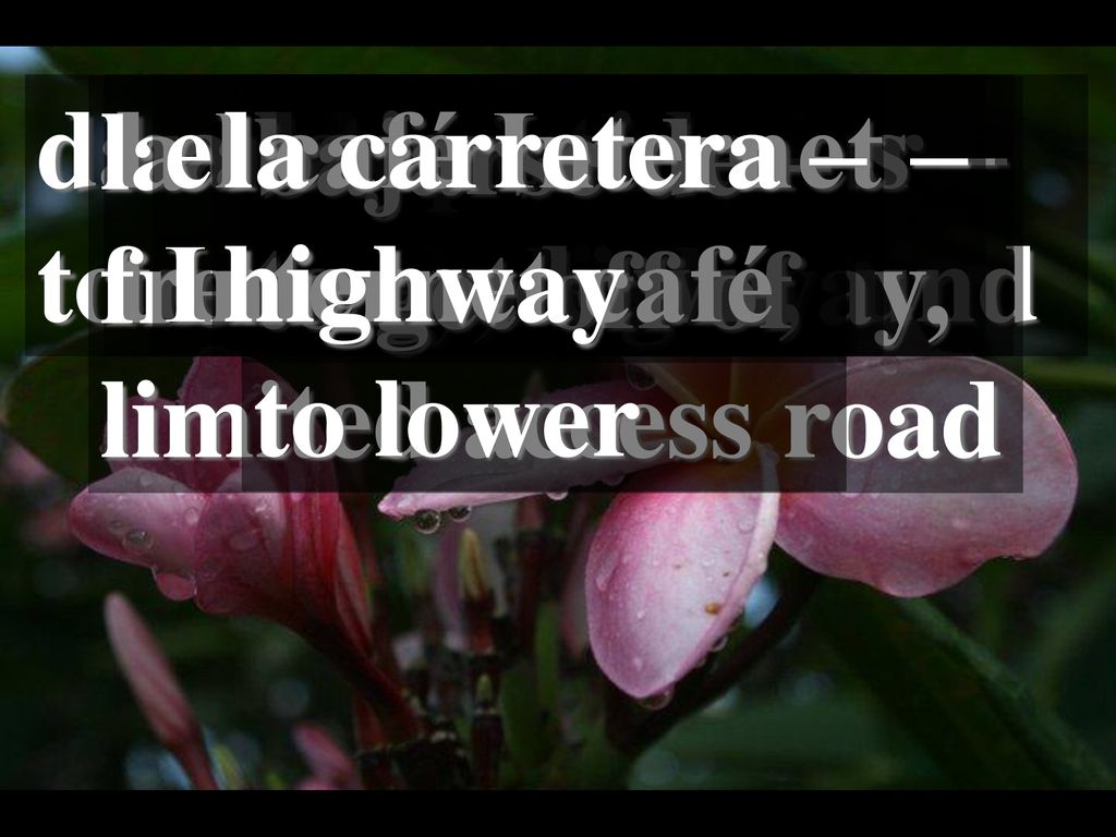 dar una vuelta por – to walk/drive around. la autopista – freeway, highway, limited access road.