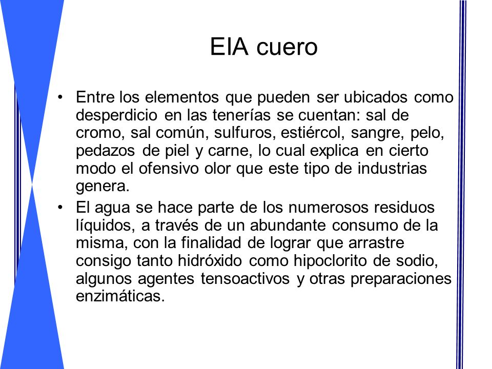 EIA cuero