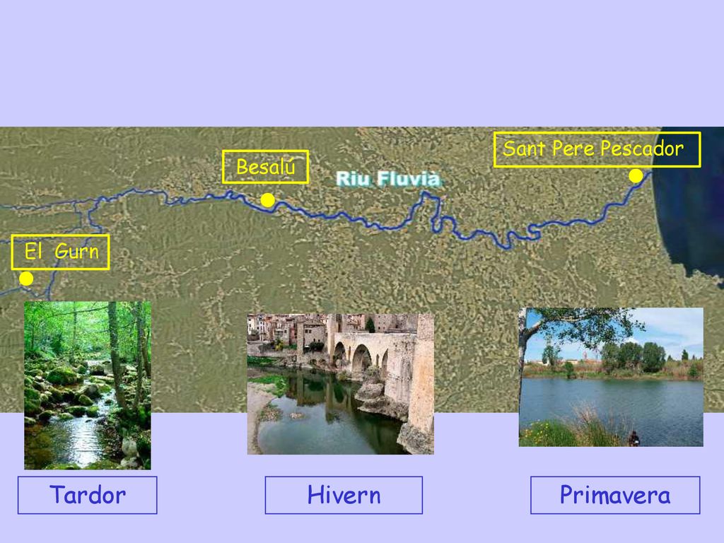 Sant Pere Pescador Besalú n n El Gurn n Tardor Hivern Primavera