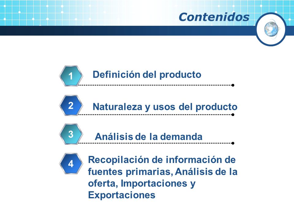 Contenidos Definición del producto 1 2 Naturaleza y usos del producto