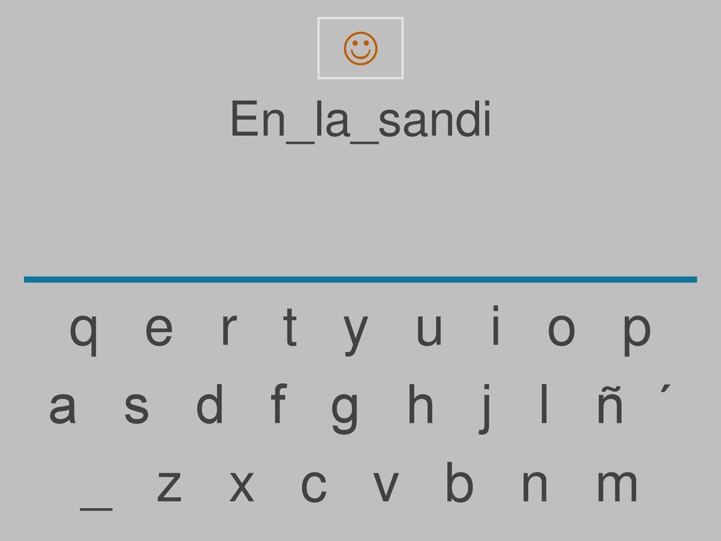  En_la_sandi. q e r t y u i o p.