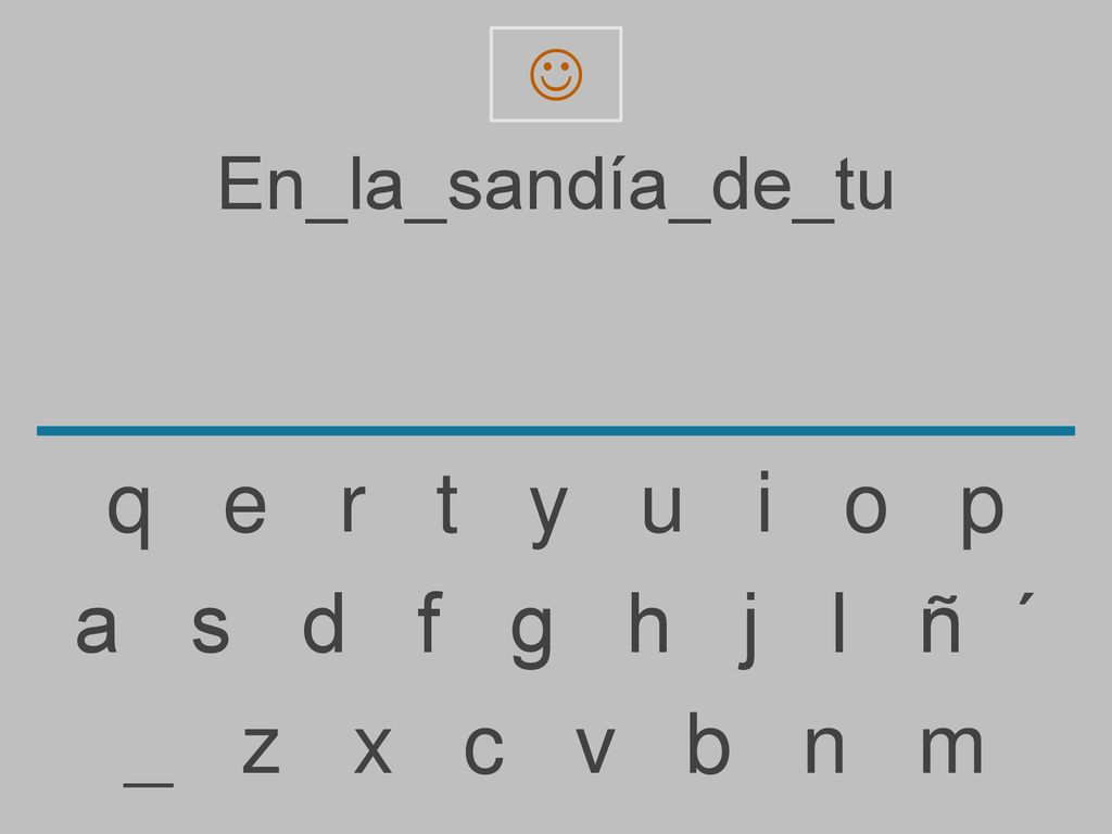 q e r t y u i o p a s d f g h j l ñ ´ _ z x c v b n m