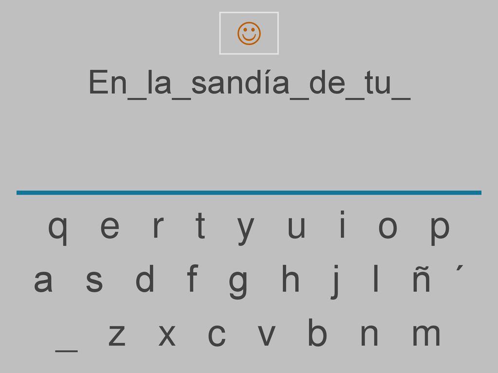 q e r t y u i o p a s d f g h j l ñ ´ _ z x c v b n m