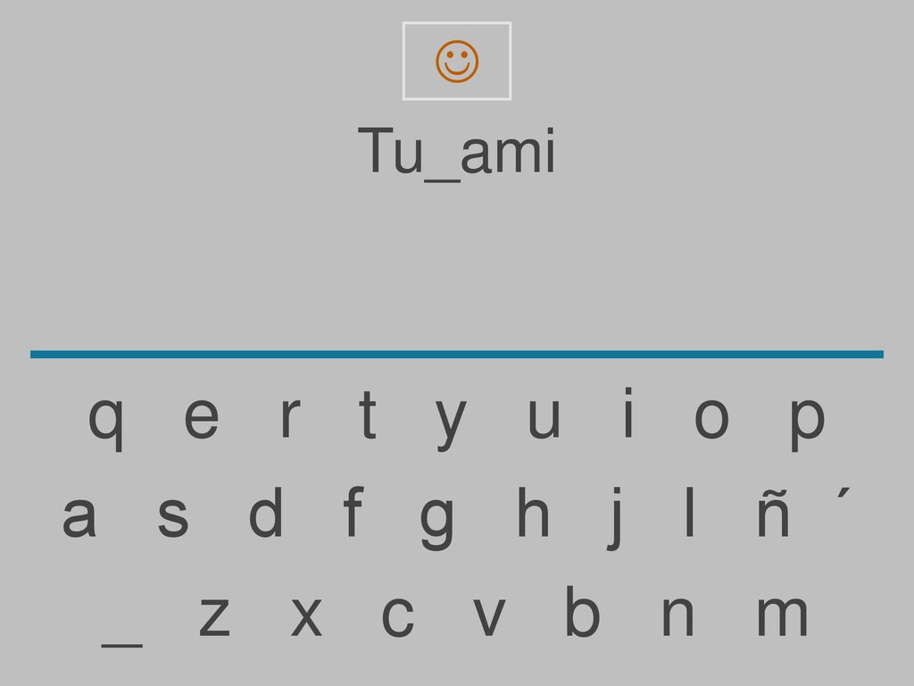  Tu_ami. q e r t y u i o p.