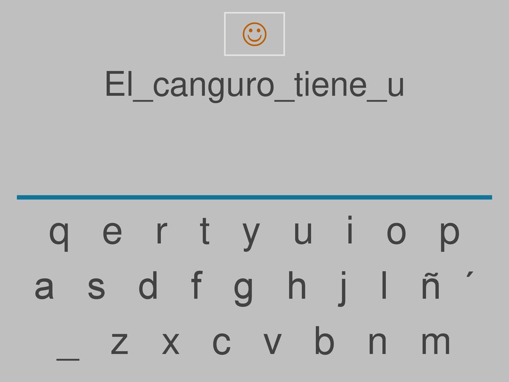 q e r t y u i o p a s d f g h j l ñ ´ _ z x c v b n m