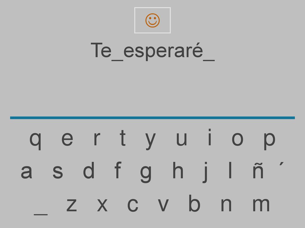  Te_esperaré_. q e r t y u i o p.