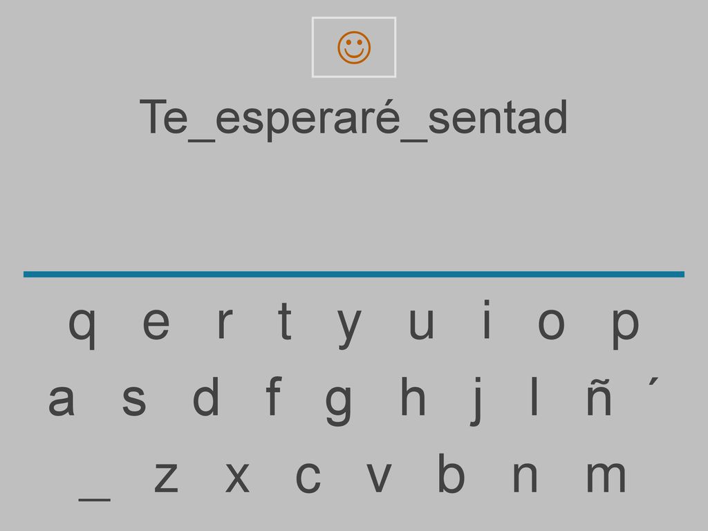 q e r t y u i o p a s d f g h j l ñ ´ _ z x c v b n m