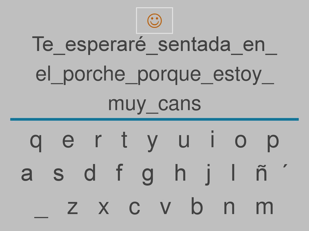 q e r t y u i o p a s d f g h j l ñ ´ _ z x c v b n m