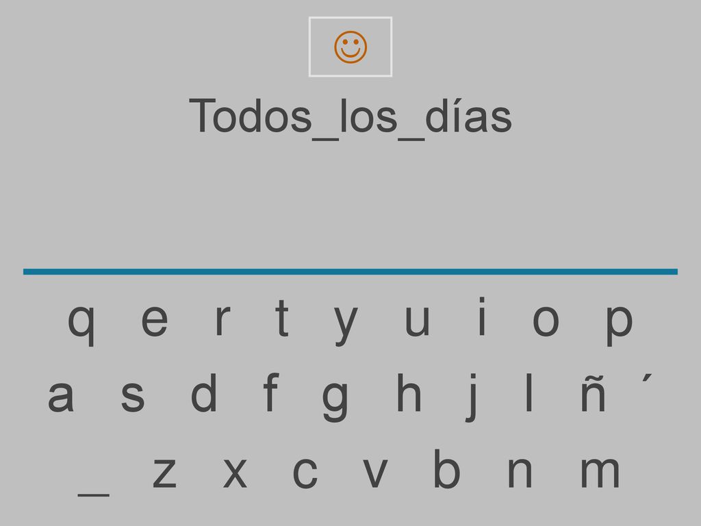  Todos_los_días. q e r t y u i o p.