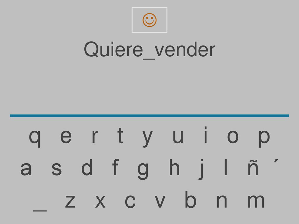  Quiere_vender. q e r t y u i o p.
