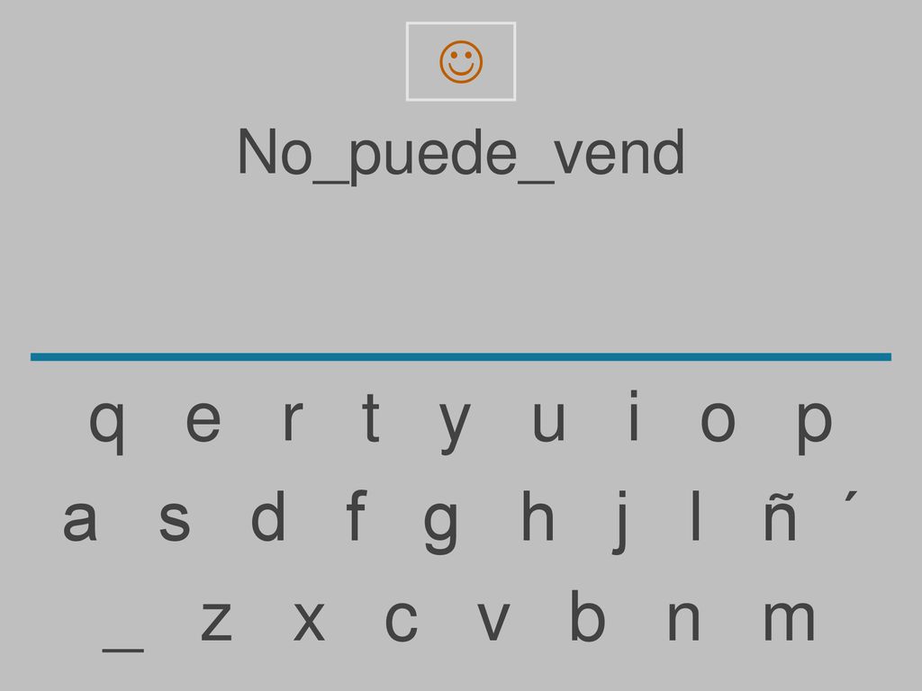  No_puede_vend. q e r t y u i o p.